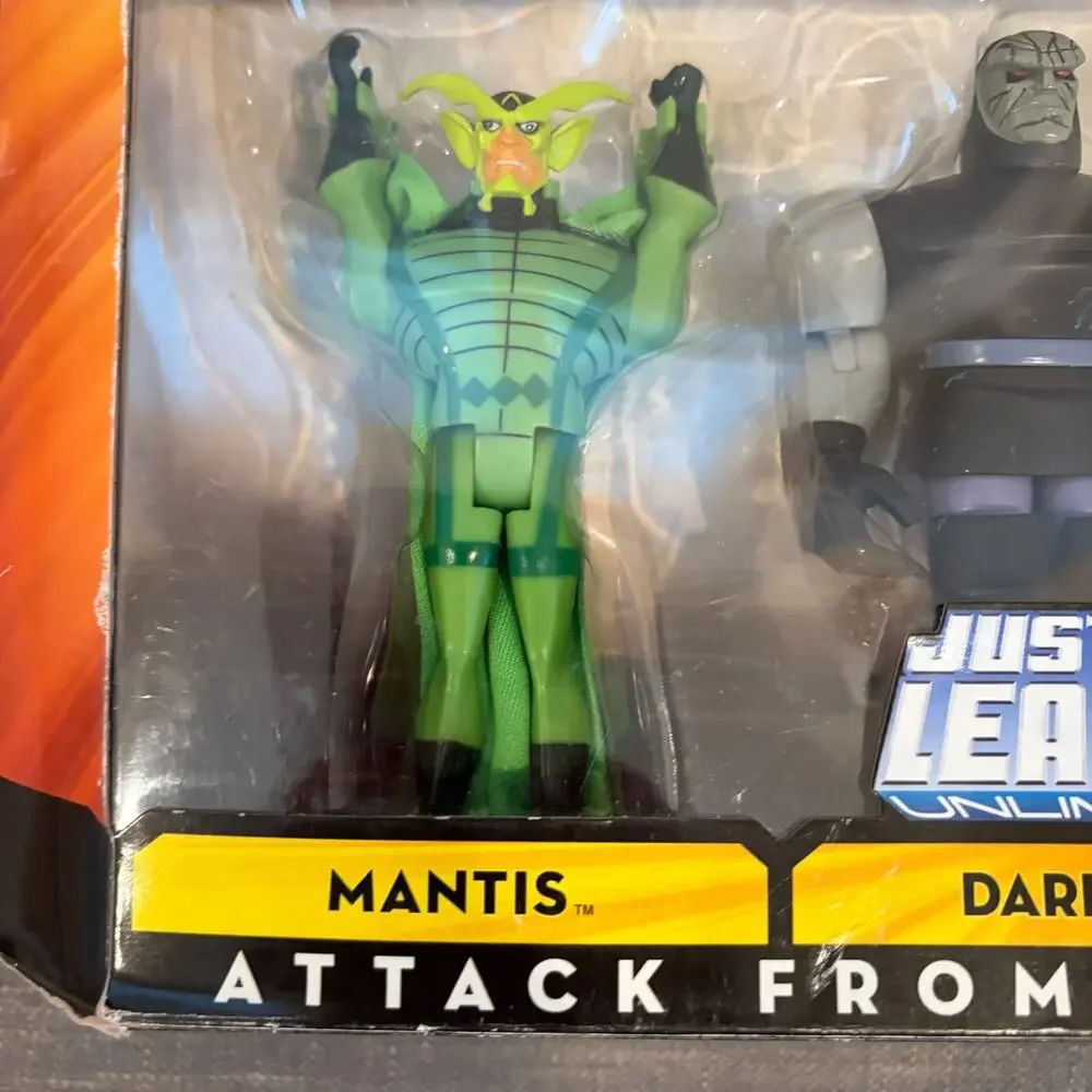 Justice League Unlimited Attack from Apokolips Figure Set Darkseid Lashina BOX
